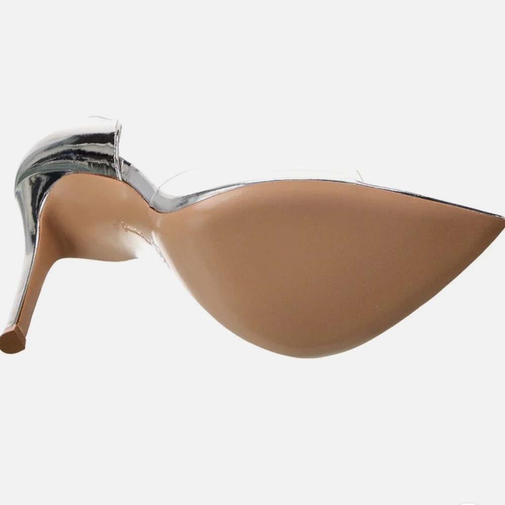 Gianvito Rossi bree leather & vinyl - Picture 6 of 16